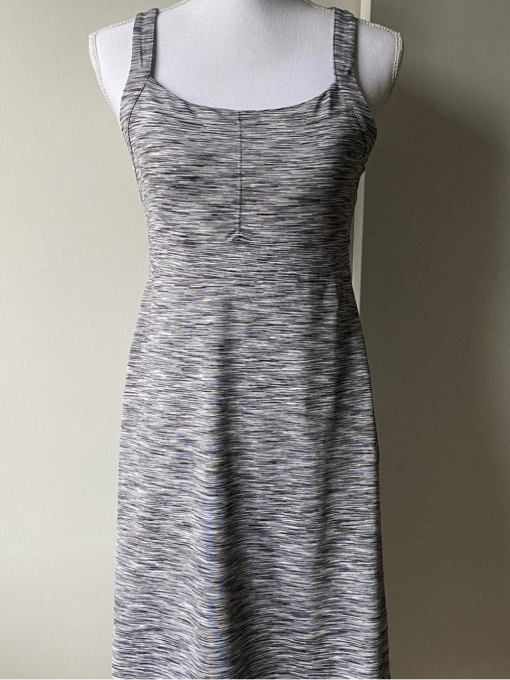 Mondetta Gray Strappy Athletic Dress